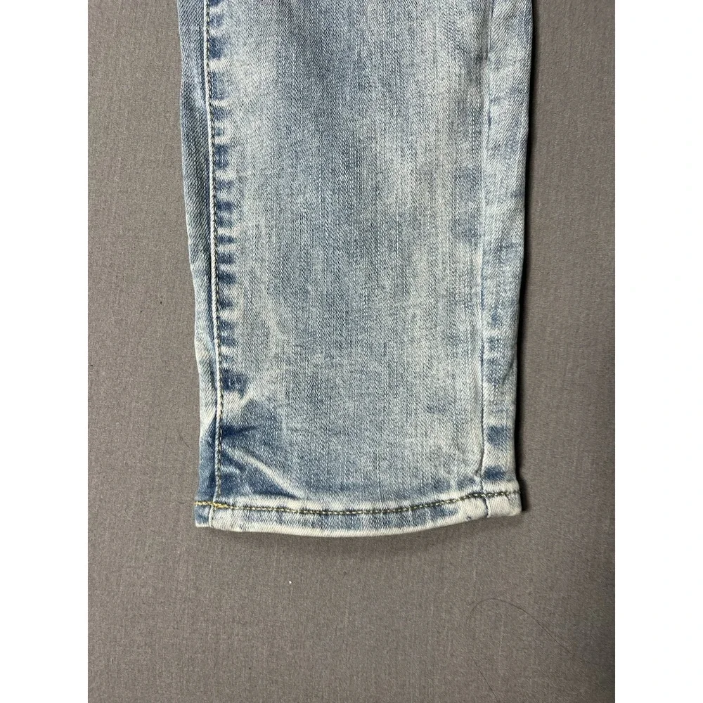 Mens American Eagle Skinny Blue Denim Jeans Next Level Flex Cotton Blend 28X30